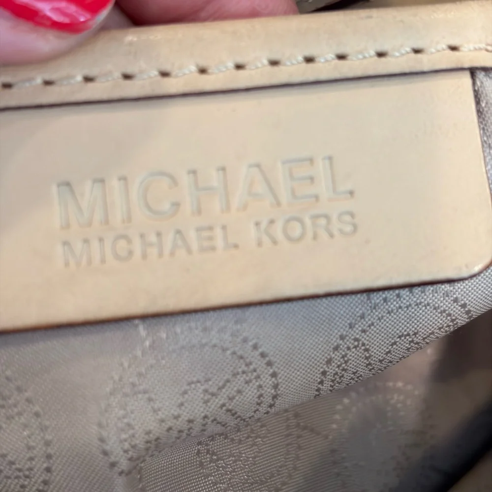 Michael Kors Dark Brown Monogram Satchel